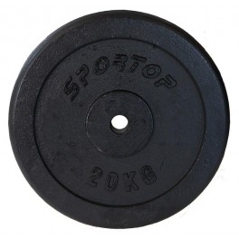 Obciążenie żeliwne 20kg Sportop