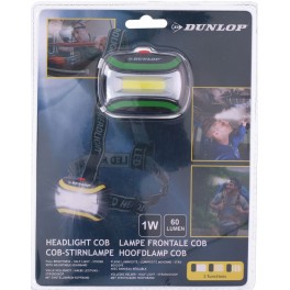 Latarka czołowa Dunlop LED COB 3