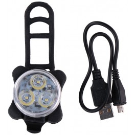 Przednie światło LED na USB do roweru Dunlop 