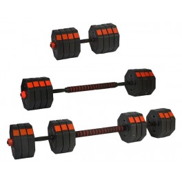 Hantle z funkcją sztangi 2x15kg EB Fit